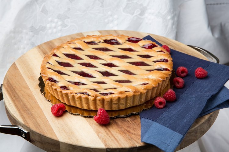 Raspberry Cheesecake Tart